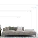 WFBHUA-Black and Gold Floral Wallpaper for Bedroom Vintage Blue Peony Flower Wall Mural,  82"x57" W-060