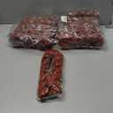 HNPSTBNO 50 PCS Cheesecloth Chair Sashes, Bows Designed ChairSashes, 15.7x70 inch Chair Sashes for Aisle Decorations Universal Chairs Cover Decoration for Wedding Reception Party Banquet (Terracotta)