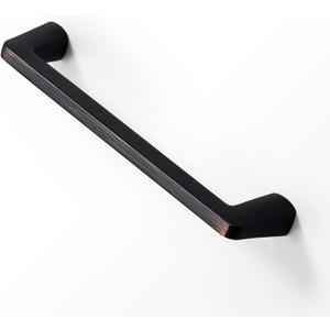 2 Pack Solid 5 Inch Zinc Alloy Handles Oil-Rubbed Bronze Cabinet Pulls Drawer Pulls Furniture Hardware for Bedroom,Bathroom Cupboard Door,Bedroom Dresser Drawer