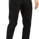 Mens Slim Fit Pants - Stretch Cotton Chinos Pants - Casual Golf Business Skinny Dress Pants for Men, Size Medium