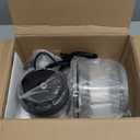 Kitchen in the box Mini Food Processor, Electric Meat Grinder & Food Chopper with 400W Powerful Veggie Chopper-One 3 Cup Bowl & S Blades for Meat/ Fish/ Vegetable/ Baby Food