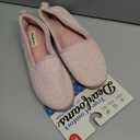 Dearfoams womens Memory Foam Slipper Gifts for Her - Rachel Closed Back House Shoe (7-8, Pink Chenille)