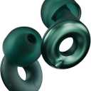 Loop Switch 2 Adjustable Ear Plugs 3 Relief Modes for Ultimate Control | Flexible Noise Reduction Earplugs for Focus, Travel, Socializing, Festivals & More | 20-26 dB (SNR) Noise Reduction (Emerald)