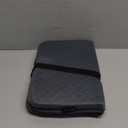 Gel Seat Cushion, Portable Travel Cushion for Long Sitting, Thick & Foldable, 14.5" x 10.5" Large Size Chair Seat Cushion for Office Chair Car Wheelchair, Relief Sciatica Coccyx Pain