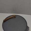 SENSARTE Nonstick Crepe Pan, Swiss Granite Coating Dosa Pan Pancake Flat Skillet Tawa Griddle 12-Inch with Stay-Cool Handle, Induction Compatible (Gray)