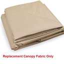 Garden Winds Universal 10 x 10 Two-Tiered Gazebo Replacement Canopy Top Cover - Riplock 350 - Slate Gray