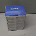 SARISUN Airplane Pillow Combo with Chin Strap, Travel Pillows for Airplanes with Sleep Eye Mask, Plane Pillow for Long Flights, Car Road Trip, 360 Headrest, Stop Bobblehead, Black