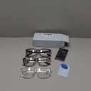 Gaoye Stylish Blue Light Glasses for Woman - Computer Glasses 99% Blue Light Blocking - Lightweight TR90 Frames - 3 pack