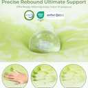 King Size Mattress Topper, 3 Inch King Mattress Topper Memory Foam, Slow-Rebound Memory Foam Topper for Back Pain, Gel Cooling Bed Topper, Pressure Relief Mattress Toppers, Comfortable Mattress Pad