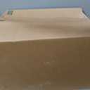 RUBBERMAID COMMERCIAL PRODUCTS Trash Can: Rectangular, Tan, 10 gal Capacity, 11 in Overall Wd, 11 in