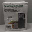 Cold Press Juicer, 5.5inch Wide Feed Chute Juicer Machine, Slow Masticating Juicer for Whole Vegetables & Fruits, Black
