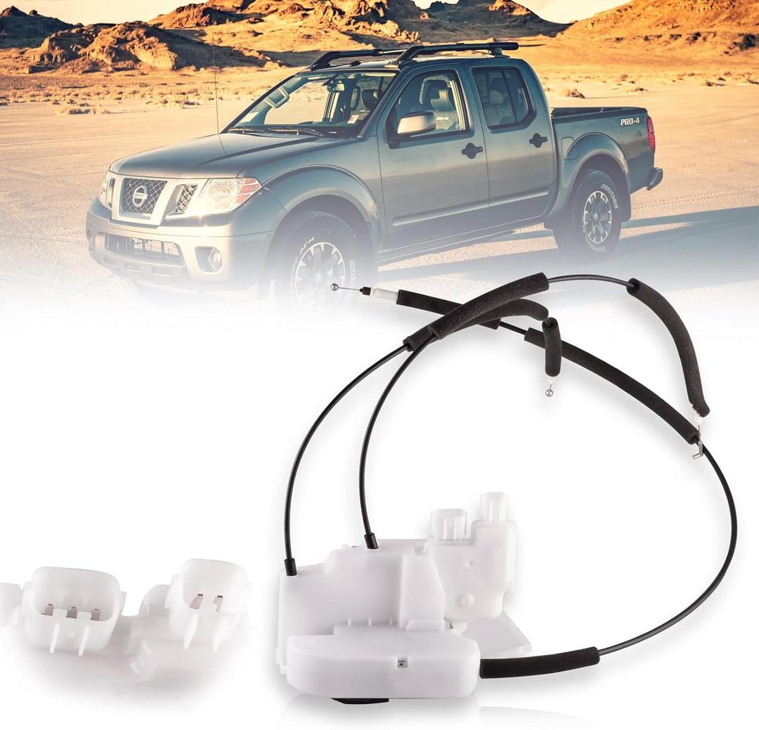 Front Right Door Lock Actuator Compatible for Nissan Frontier 2005-2021 Pathfinder 2005-2012 Xterra 2005-2015 Replace Passenger Side Door Lock Latch Assembly