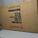 BestOffice 8FT Picnic Table Folding Table Camping Table Plastic Table Fold Up Table Lock for Party Event,White