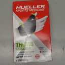 MUELLER Sports Medicine Adjust-to-Fit Thumb Brace, Spica Splint, Thumb Pain Relief Stabilizer for Men and Women, Ideal for De Quervain's Tenosynovitis, Arthritis, Sprains, Fits Right or Left, Black, One Size