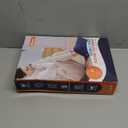 Electric Heated Foot Warmer with Dual-Sided Heating Elements, Washable Feet Heating Pad Under Desk/in Bed, 20 x 20 Heated Pad in Home Office 2h Timer 3 Temperature Settings (Blue)