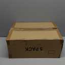 CTSNSLH 5 Pack Closet Organizers Storage Box, Closet Storage Stackable Storage Bins, Plastic Drawer Basket for Wardrobe Cupboard Kitchen Bathroom Office, White