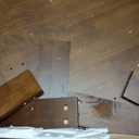 Solid Wood Side Table, End Table,Coffee Table with Wheels, Bedroom Mid Century Modern Nightstands,Easy Assembly(Walnut)