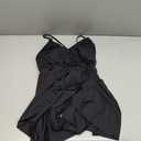 Anne Cole - Swim Dress with Skirted Bottom (10, New Black)