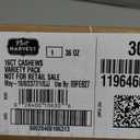 Nut Harvest, Sea Salted Whole Cashews, 2.25 Ounce (Pack of 16) (EXP 02/09/27)