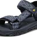 CAMELSPORTS Mens Sandals Hiking Athletic Sandals Non-slip Water Sandals Comfortable Sport Sandals Open Toe Casual Beach Sandals (10, Blue)