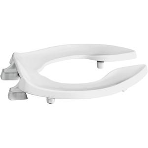 Centoco 2 inch Raised Toilet Seat for Seniors, Elongated, Commercial, White