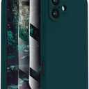 FireNova Designed for iPhone 16 Case, Silicone Upgraded [Camera Protection] Phone Case, Soft Anti-Scratch Microfiber Lining Inside, 6.1 inch, Teal
