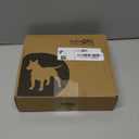 No Pull Dog Harness Adjustable Reflective Oxford Easy Control Medium Large Dog Harness with A Free Heavy Duty 5ft Dog Leash (S (Neck: 13"-18", Chest: 17.5"-22"), Black Harness+Leash)