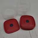 Rubbermaid Set of 12 Easy Find Vented Lids Food Storage Containers