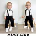 Baby Boy Gentleman Outfit (Black, 60)