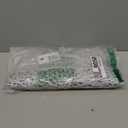 Snowkingdom 12 Pack of Silver Placemats Metallic Vinyl Dinning Table Mats, Round Flower Charger Plates Decoration Bulk for Winter Holiday Christmas Thanksgiving Party