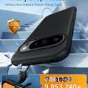 2 x FNTCASE for Google Pixel 10-Pro-XL Case: Pixel 9 Pro XL Shockproof Protective Lightweight Duty Cell Phone Cover Rugged with Non Slip Textured Back - Military Protection Bumper Tough, Black