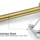 8 Inch Shower Arm and Flange Champagne Bronze, Ceiling Mounted Shower Arm for Rain Shower Head