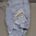 Oudain Dusty Blue Ruffle Table Runner Cotton Fabric 118 x 13.8'' Farmhouse Rustic Ruffled Edge Table Runner Wedding Decor for Spring Baby Shower Bridal Shower Party