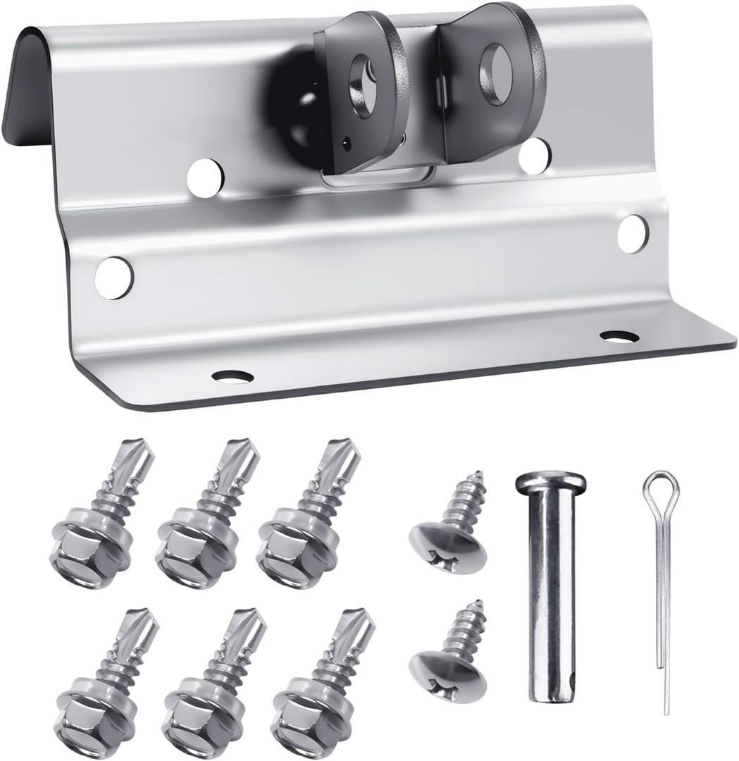 320787/322984 Garage Door Trolley Arm Attachment Operator Orbital Bracket & 321475 Hardware Bag Kit, Fit for Wayne Dalton 5120 5140 9100 9600 Garage Doors, Enhanced Rivets, More Sturdy & Durable