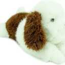 Weighted Dog Stuffed Animals 22 inch Cute Dog plushies for Babies Girls Boys Kids Women Puppy Plush Toy Gifts for Halloween (Big Brown)