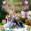Happy Mother's Day Balloons Mothers Day Banner Set for Party Decoration Supplies
