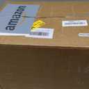 CGOLDENWALL Compact Quiet Automatic Label Rewinder, 1-12"/s Bidirectional Rewind, Coreless/1-1.5" Core Quick Adjust, Max. Label Dia. 5.5" Width 4.3", Auto Sync with Printer, Space-Saving