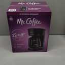 Mr. Coffee 12-Cup Switch Coffee Maker Black: Electric Drip Coffee Machine, 60 oz Capacity, Dishwasher-Safe Parts