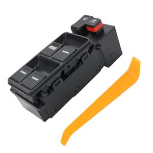 Automatic Power Master Window Switch Compatible with Honda Odyssey 3.5L V6 2005 2006 2007 2008 2009 2010, Driver Left Side Window Switch 23 Pins, Replacement for 35750-SHJ-305