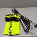 Franklin Sports Blackhawk Backyard Soccer Goal - Portable Kids Soccer Net - Pop Up Folding Indoor + Outdoor Goals - 4' x 3' - Optic Yellow