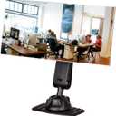 Acrylic Wide Angle Rear View Mirror for Cubicle Desk Computer PC Monitor to See Behind You, Stick-on Convex Mirror for Office Work Car Personal Safety and Security Decor Accessories - 1 Pack