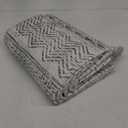 Moroccan 2'6"x8' Kitchen Runner Rug- Washable Rugs for Living Room Non Slip Floor Carpet Rubber Backing Hallway Rug with Low Pile Bedroom Mat 2'6"x8' Gray (Grey)