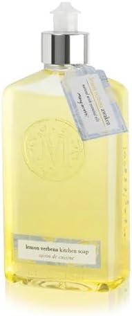 Mangiacotti Natural Kitchen Soaps Fragrant Plant-Based Concentrated Liquid Soap, 14.4-Ounce, Lemon Verbena