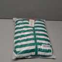 Veseacky Family Christmas Pajamas Matching Sets Adult Onesie Zipper Hooded Footed One-Piece Pjs Jumpsuits (XX-Large, Women-green White Striped)