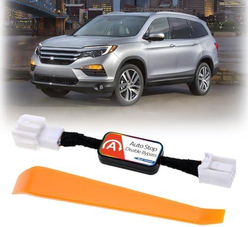 Auto Idle Start Stop Eliminator for 2016-2018 H.onda Pilot 2020-2023 H.onda Ridgeline Idle Stop Disabler Auto Stop Eliminator-Disable idle Stop Turn Off Auto Shut Off by Default-Plug Play Error Free