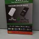 VIAVAK (11x16 Inch) Vacuum Sealer Bags for Food | 100 Clear + 20 Bonus Black | 7-Layer Commercial Grade, BPA-Free, Writable Surface for Content & Date, Heavy Duty for Food Storage & Sous Vide