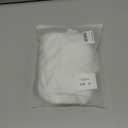 TiulZial Long Sleeve Shirts for Women - V Neck Sexy Crop Top Tight Going Out Trendy Basic Fall Clothing (White, XS)