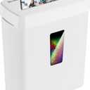 Woolsche Paper Shredder, P-5 Security Level, 5-Sheet Micro Cut with 3.43-Gallon Basket, Durable & Fast with Jam Proof System, Paper Shredder for Home Office (ETL)