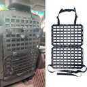 Rigid MOLLE Panel for Truck-Universal Truck Gun Rack Mount Rack Panel for Tactical Gear Accessories, Seat Back Organizer for Cars, SUVs, Pickups, and Trucks