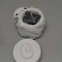 Ultrasonic Retainer Cleaner Machine, Ultrasonic Jewelry Cleaner, Denture Cleaner for Invisalign, Mouth Guards, Night Guards, Aligners, Toothbrush  Detachable Base & Lid, Digital Timer, White